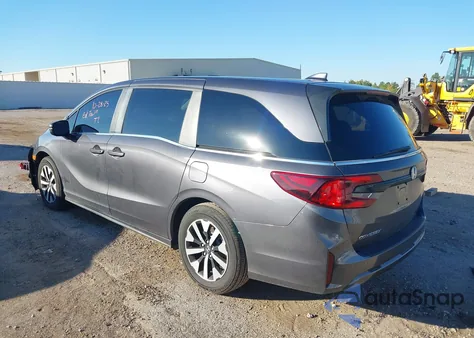 2025 Honda Odyssey Ex-L from USA, damaged, VIN 5FNRL6H66SB082248